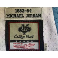 M&N North Carolina #23 Michael Jordan White 1983/84 Jersey