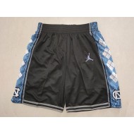 North Carolina Black Basketball Shorts