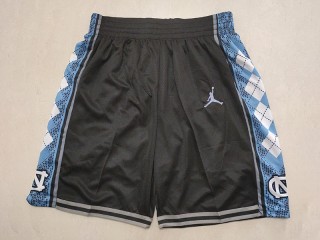 North Carolina Black Basketball Shorts