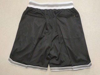 North Carolina Black Vintage Basketball Shorts