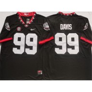 Georgia Bulldogs #99 Jordan Davis Black Untouchable Jersey