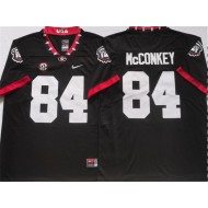 Georgia Bulldogs #84 Ladd McConkey Black Untouchable Jersey