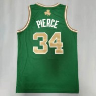 M&N Boston Celtics #34 Paul Pierce 2007/08 St. Patrick's Swingman Jersey