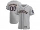 Custom Houston Astros Flex Base Jersey - Orange/White/Gray/Navy 