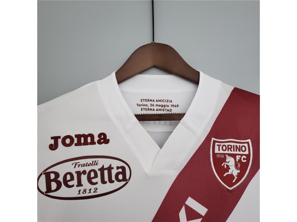 FC Torino S.p.A. White Away 2021/2022 Soccer Jersey