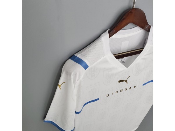 Uruguay Blank Away Soccer Jersey