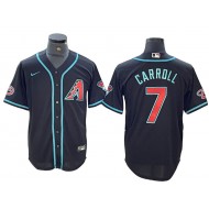 Arizona Diamondbacks #7 Corbin Carroll Black 2024 Cool Base Jersey