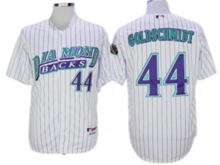 Arizona Diamondbacks #44 Paul Goldschmidt White 1999 Throwback Jersey