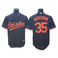 Baltimore Orioles #35 Adley Rutschman Black Alternate Cool Base Jersey