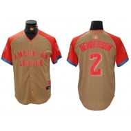 American League #2 Gunnar Henderson 2024 MLB All-Star Game Limited Jersey - Cream