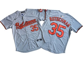 Baltimore Orioles #35 Adley Rutschman Gray Limited Jersey