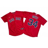 Boston Red Sox #34 David Ortiz Red Alternate Cool Base Jersey