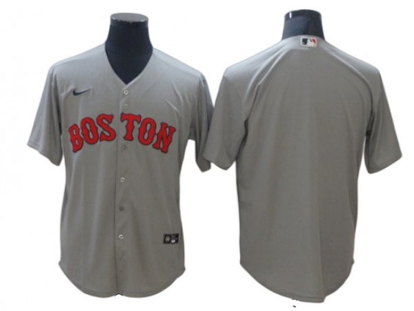 Boston Red Sox Gray Road Cool Base Jersey