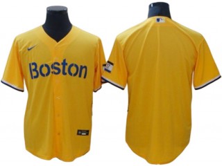 Boston Red Sox Gold City Connect Cool Base Jersey