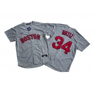 Boston Red Sox #34 David Ortiz Gary Road Cool Base Jersey