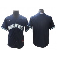 Chicago Cubs Navy City Connect Cool Base Jersey