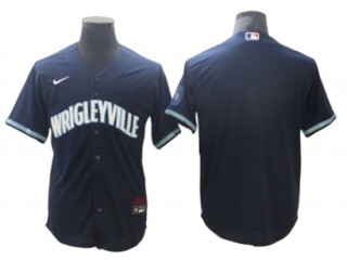 Chicago Cubs Navy City Connect Cool Base Jersey