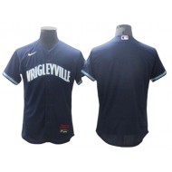 Chicago Cubs Navy City Connect Flex Base Jersey