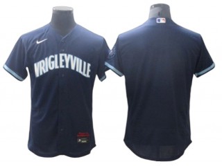 Chicago Cubs Navy City Connect Flex Base Jersey