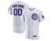 Custom Chicago Cubs Flex Base Jersey - Blue/White/Gray 