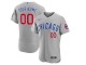 Custom Chicago Cubs Flex Base Jersey - Blue/White/Gray 