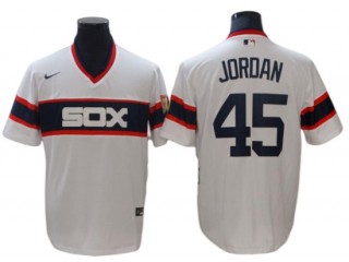 Chicago White Sox #45 Michael Jordan Home Cooperstown Collection Team Player Jersey