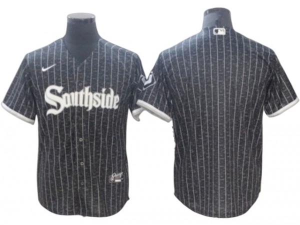 Chicago White Sox Black City Connect Cool Base Jersey