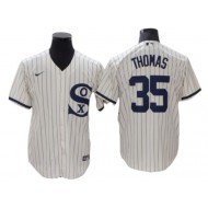 Chicago White Sox #35 Frank Thomas White Field of Dreams Cool Base Player Name Jersey