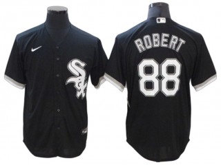 Chicago White Sox #88 Luis Robert Black Alternate Cool Base Jersey