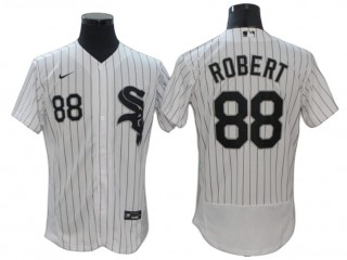 Chicago White Sox #88 Luis Robert White Home Flex Base Jersey