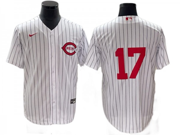 Cincinnati Reds #17 Chris Sabo White At Field Of Dreams Game Jersey