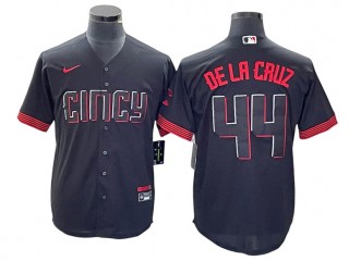 Cincinnati Reds #44 Elly De La Cruz Black City Connect Limited Jersey