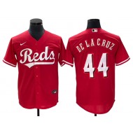 Cincinnati Reds #44 Elly De La Cruz Red Cool Base Jersey