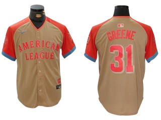 American League #31 Riley Greene 2024 MLB All-Star Game Limited Jersey - Cream