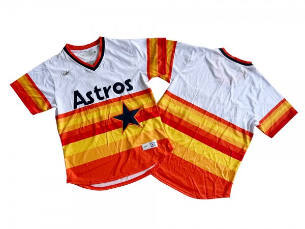 Houston Astros Blank Orange Cooperstown Collection Player Jersey