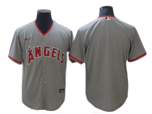 Los Angeles Angels Gray Road Cool Base Jersey