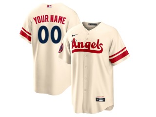 Custom Los Angeles Angels City Connect Cool Base Jersey