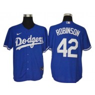 Los Angeles Dodgers #42 Jackie Robinson Royal Alternate Cool Base Jersey