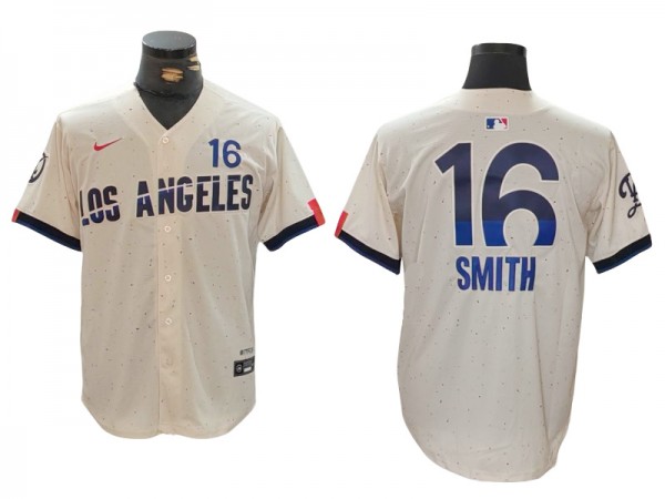 Los Angeles Dodgers #16 Will Smith 2024 City Connect Limited Jersey