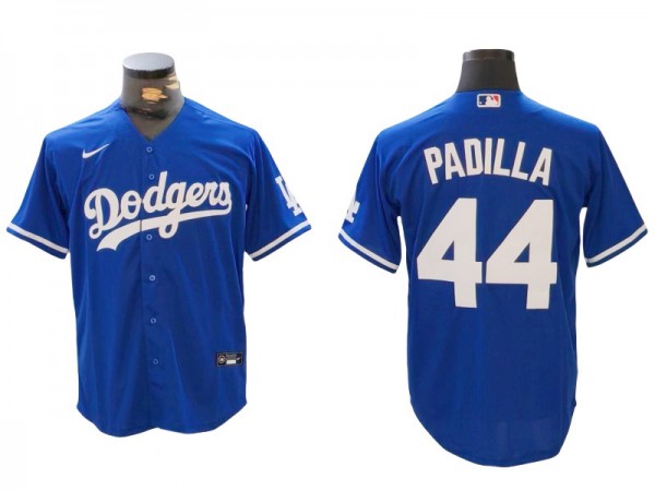 Los Angeles Dodgers #44 Vicente Padilla Royal Alternate Jersey