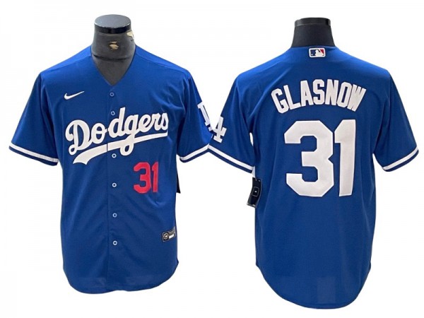 Los Angeles Dodgers #31 Tyler Glasnow Royal Alternate Limited Jersey