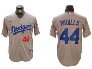 Los Angeles Dodgers #44 Vicente Padilla Gray Alternate Limited Jersey