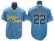 Milwaukee Brewers #22 Christian Yelich Powder Blue City Connect Limited Jersey