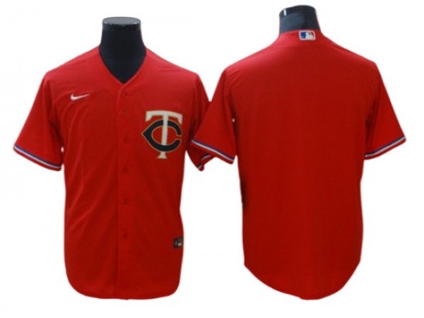 Minnesota Twins Blank Red Alternate Jersey