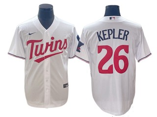 Minnesota Twins #26 Max Kepler White Home Jersey