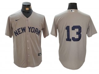 New York Yankees #13 Jazz Chisholm Jr. Away Limit Jersey - Gray