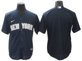 New York Yankees Navy Alternate Player Jersey