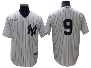 New York Yankees #9 Roger Maris Home Limit Jersey - White