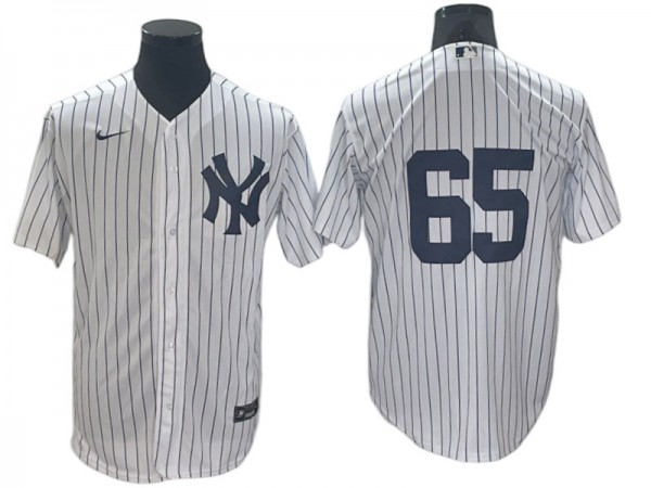 New York Yankees #65 Nestor Cortes Home Limit Jersey - White