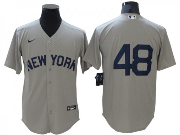 New York Yankees #48 Anthony Rizzo Away Limit Jersey - Gray